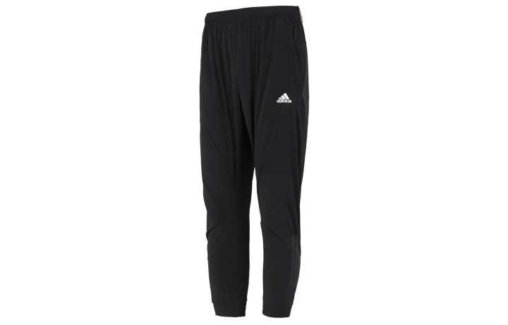 Adidas Adidas Casual Pants Men's Black Moderate Cuffed Pants