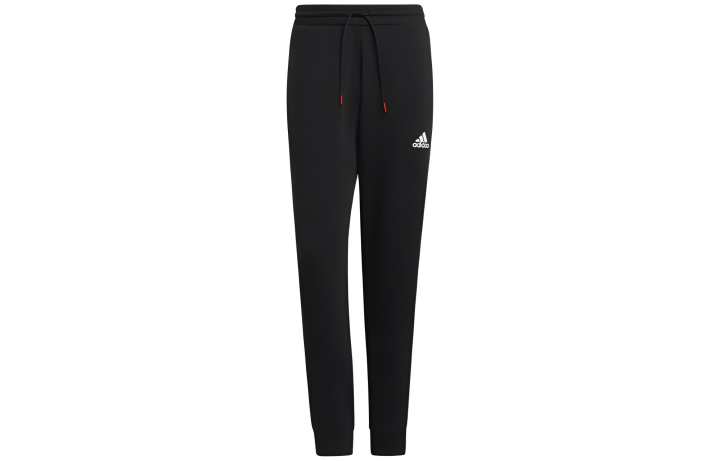 Adidas Adidas Knitted Sweatpants Men's Black Moderate Cuffed Pants
