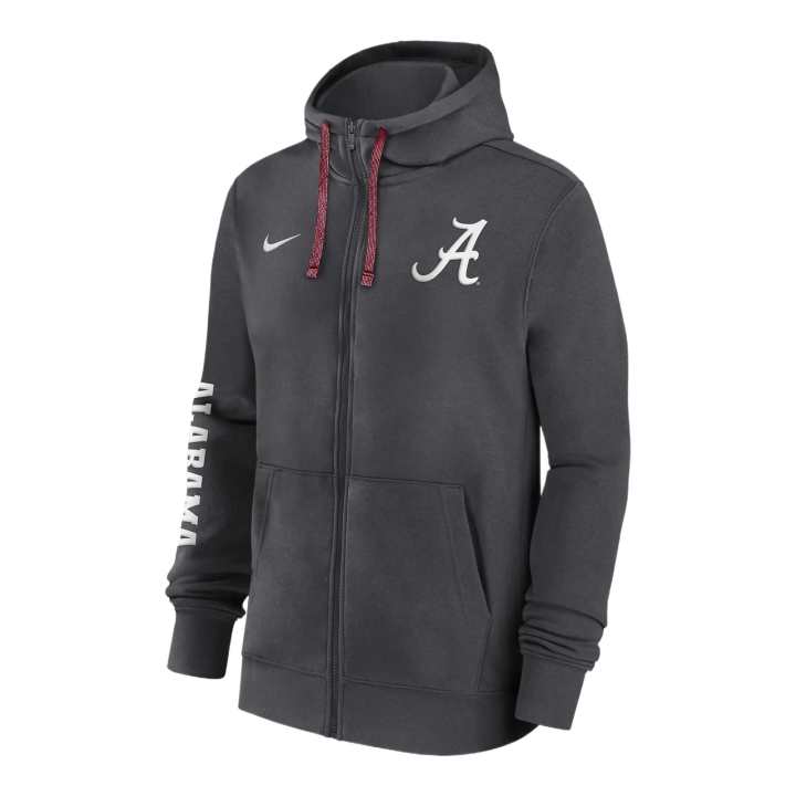 Nike Nike Alabama Crimson Tide Sideline Team Issue Men's Nike College Full Zip Hoodie