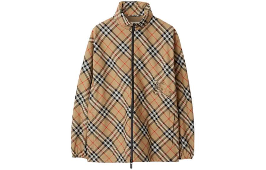 Burberry Vintage Check-print twill jacket