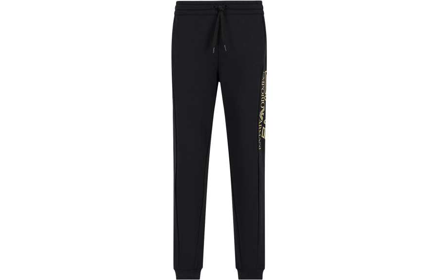 EMPORIO ARMANI 【Previous Season】logo-print cotton track pants