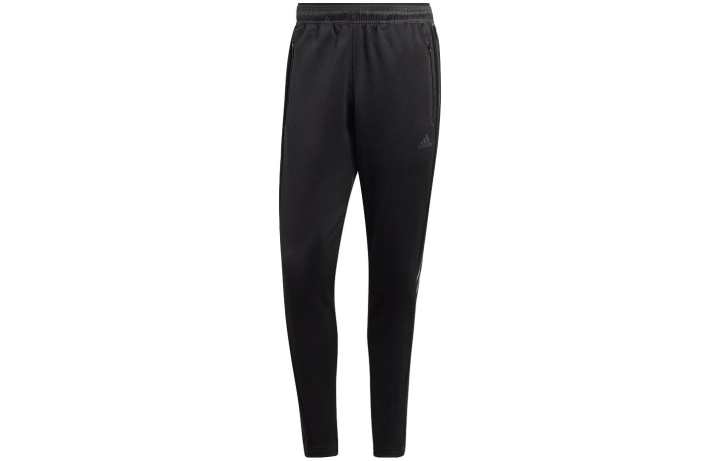 Adidas Adidas Knitted Sweatpants Men's Black Moderate Tapered Pants