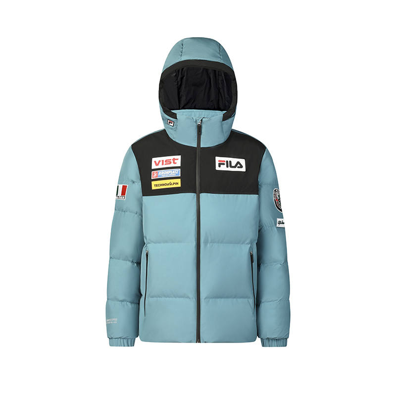 FILA FILA SKI Down Jacket Men's Jade Fork Blue