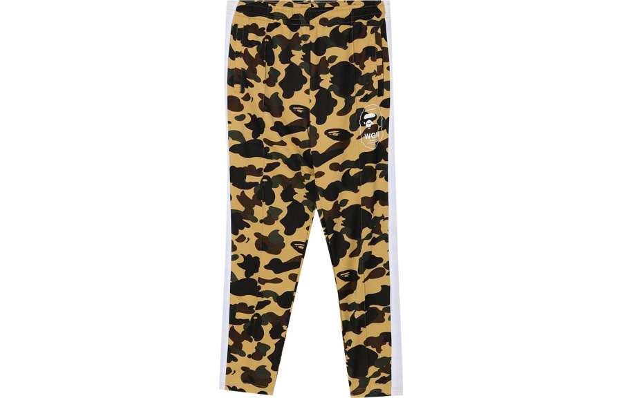 A BATHING APE Bape 1st Camo Line Jersey Pants