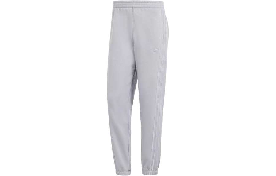 Adidas Originals Fashion Sweat Pants Knitted Sweatpants Men's Aluminum Gray