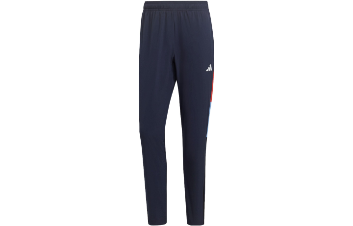 Adidas Adidas COLORBLOCK Knitted Sweatpants Men's Legend Ink Moderate Slim Fit Pants