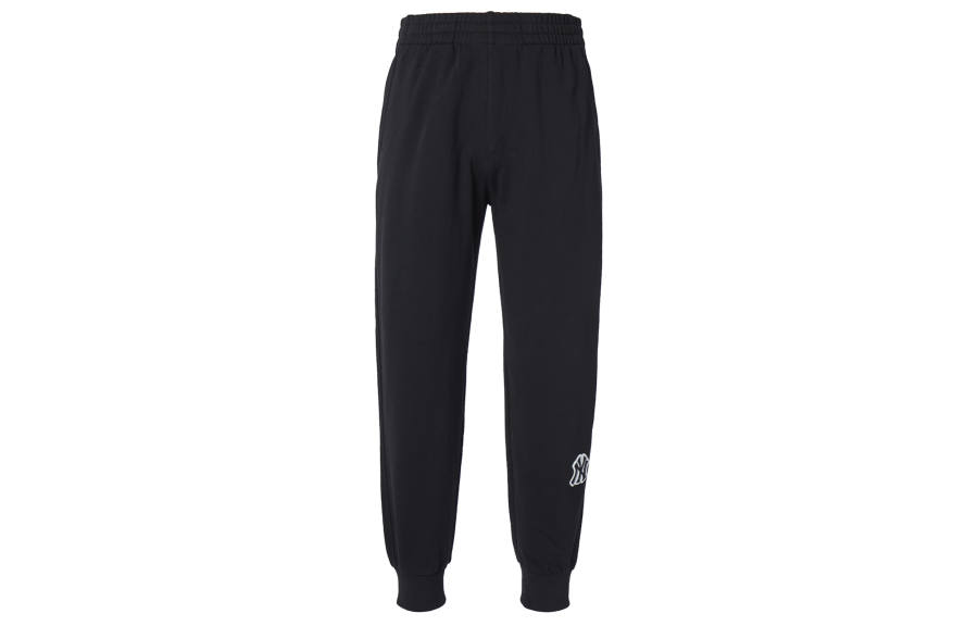 MLB MLB Knitted Sweatpants Unisex Black Moderate Cuffed Pants