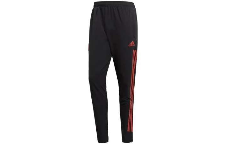 Adidas Adidas Knitted Sweatpants Men's Black Moderate Slim Fit Pants