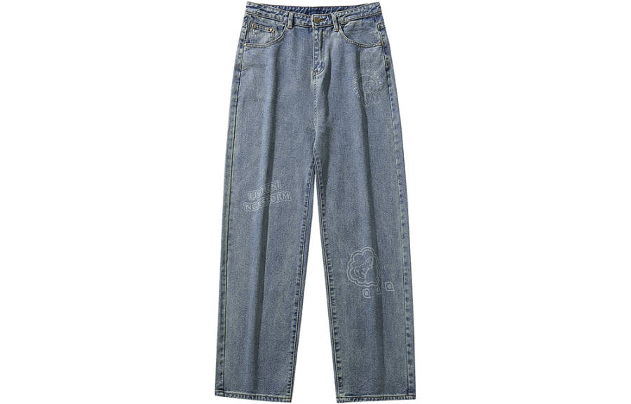 Lightning X Storm Jeans Unisex Moderate Straight Fit Pants