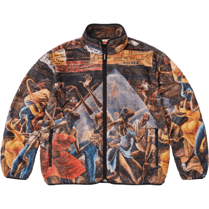 Supreme Supreme Ernie Barnes Jacket Unisex Multicolor/Multicolor