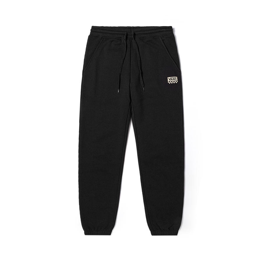 Vans Vans Knitted Sweatpants Unisex Black Moderate Cuffed Pants