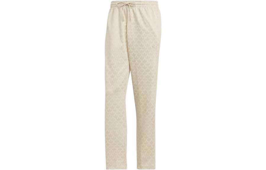 Adidas Originals GRAPHICS MONOGRAM Knitted Sweatpants Men's Ecru