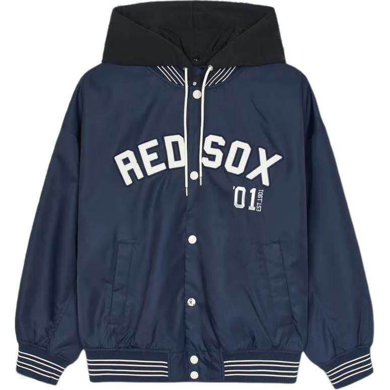 MLB MLB Boston Red Sox Jackets & Coats Unisex Navy Blue