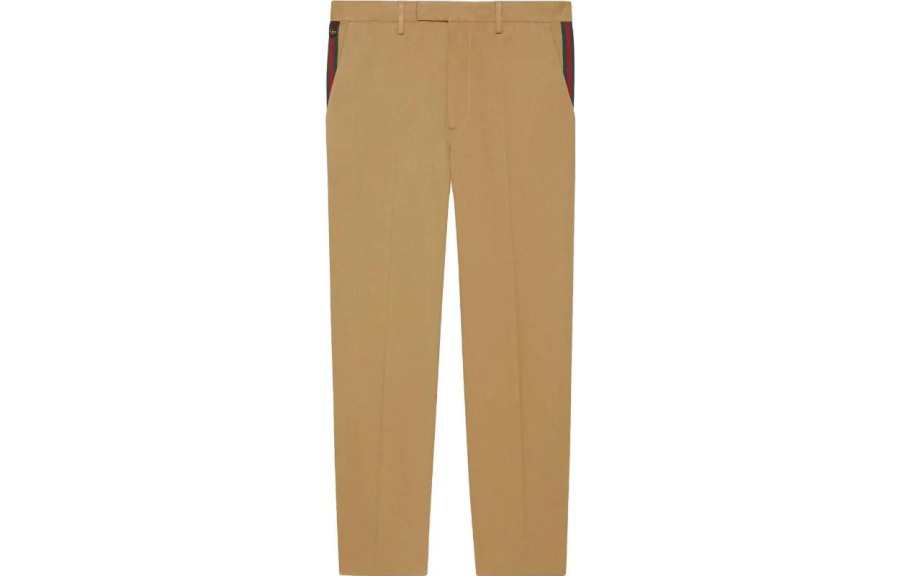 GUCCI GUCCI Web Detailed Tailored Pants