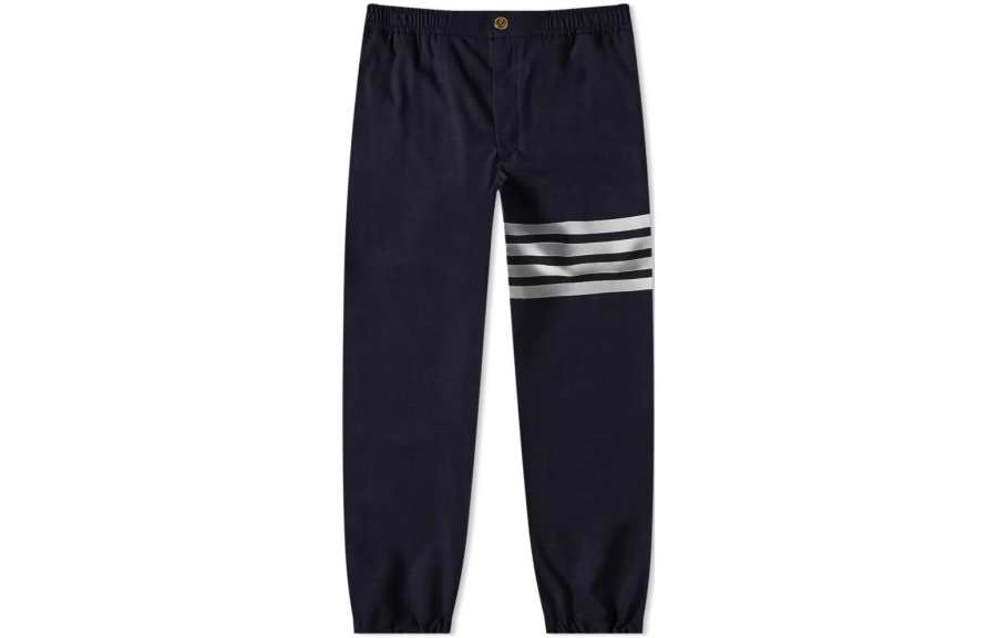 THOM BROWNE THOM BROWNE 4 Bar Straight Leg Trousers
