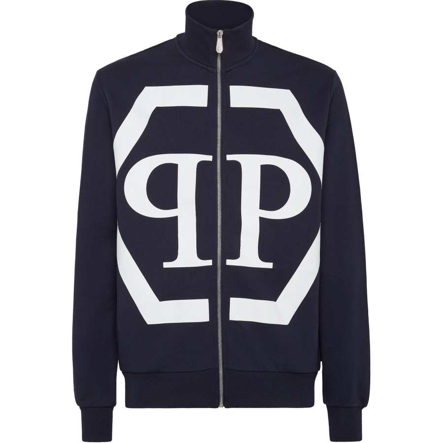 Philipp Plein Hexagon logo-print sweatshirt