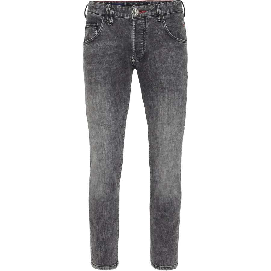 PHILIPP PLEIN Skull Mid rise Skinny Jeans