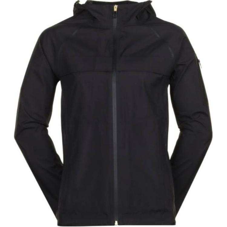 HUGO BOSS Logo Patch Hooded Zipped Jacket
