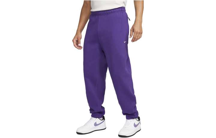 Nike Nike Solo Swoosh Knitted Sweatpants Men's Purple