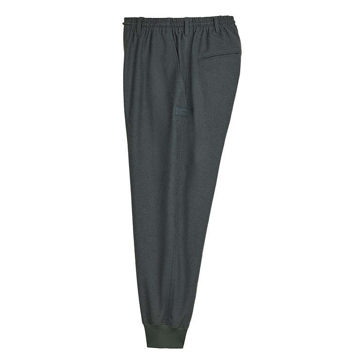 Y-3 Y 3 Knitted Sweatpants Men's Gray Moderate Cuffed Pants