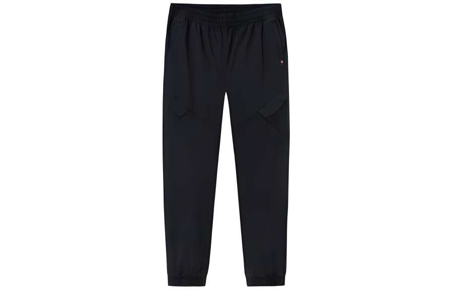 ANTA Anta Basketball Collection Knitted Sweatpants Men's Basic Black