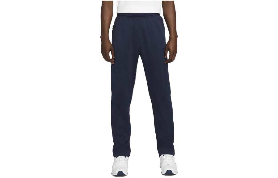 Nike Nike Knitted Sweatpants Men's Dark Blue Moderate Straight Fit Pants