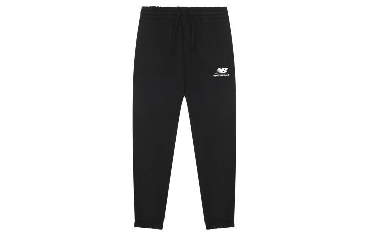 New Balance New Balance Knitted Sweatpants Men's Black Moderate Cuffed Pants