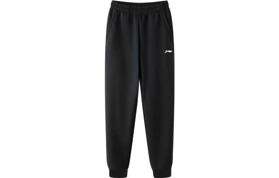 Li-Ning Li Ning Knitted Sweatpants Men's Black