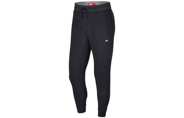 Nike Nike Knitted Sweatpants Men's Black Moderate Cuffed Pants
