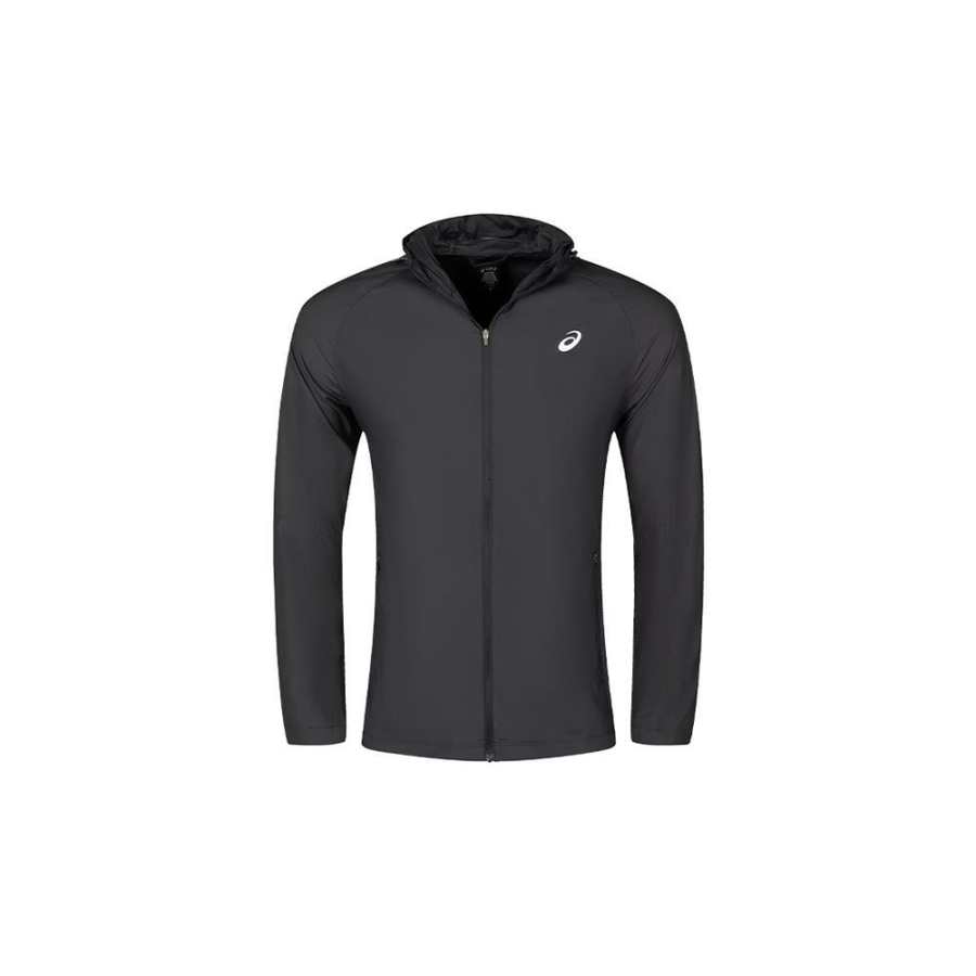 ASICS ASICS Jackets Men's Black Hooded Moderate Other