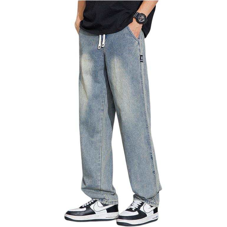 Tonlion Jeans Unisex Vintage Blue
