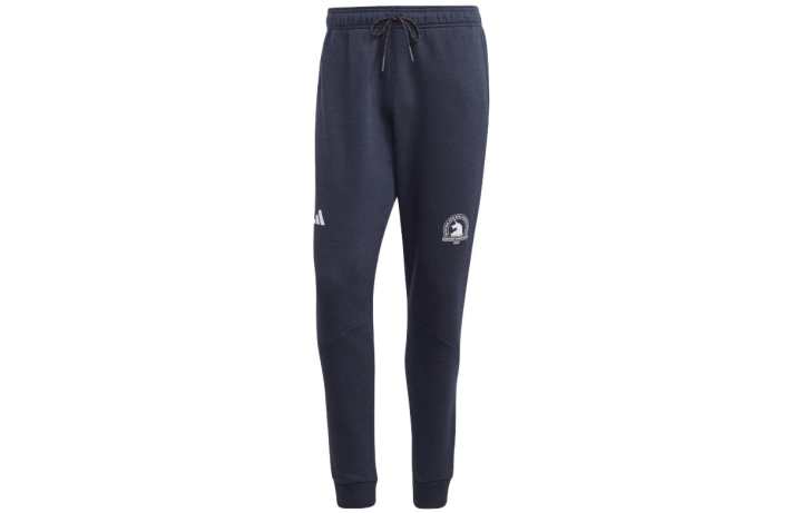 Adidas Adidas Knitted Sweatpants Men's Dark Blue Moderate Cuffed Pants