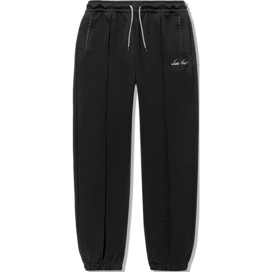 Li-Ning Li Ning x LIXIAOLONG Knitted Sweatpants Men's Black
