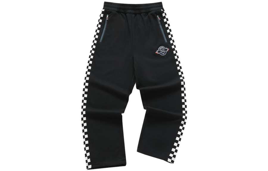 FILA FUSION x FACETASM Knitted Sweatpants Men's Elegant Black