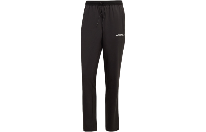Adidas Adidas Knitted Sweatpants Men's Black Moderate Cuffed Pants