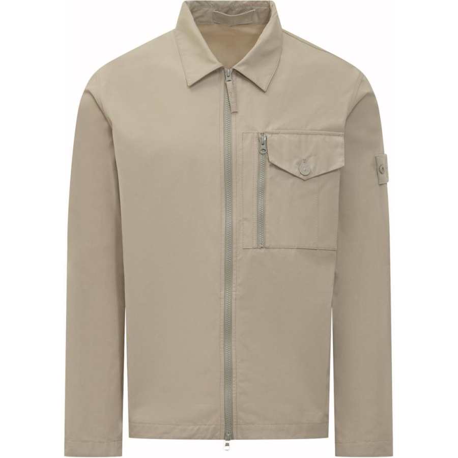 STONE ISLAND STONE ISLAND Compass Patch Zipped Jacket