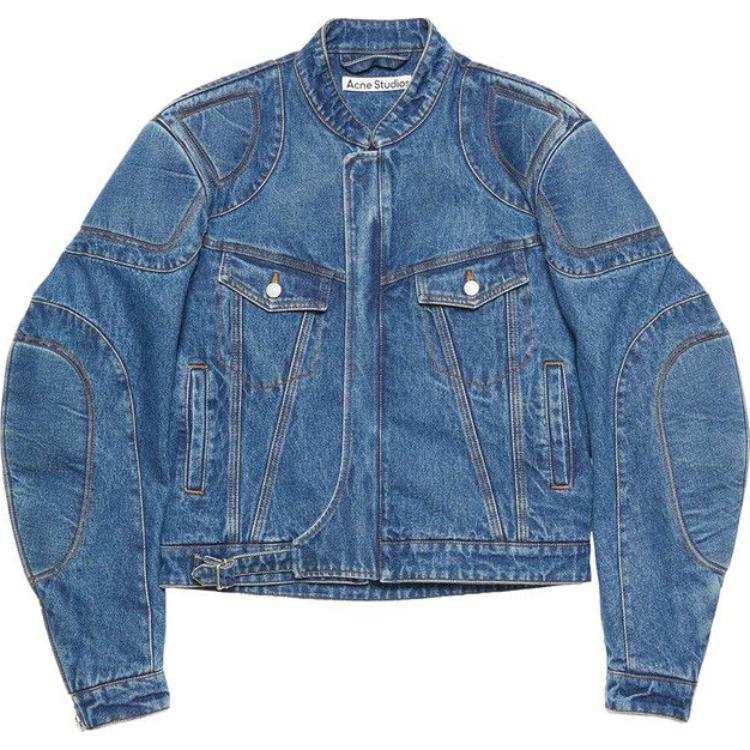 Acne Studios Acne Studios SS24 Jacket Unisex Medium Blue