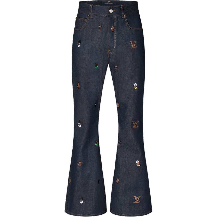 LOUIS VUITTON LOUIS VUITTON SS24 Jeans Men's Blue