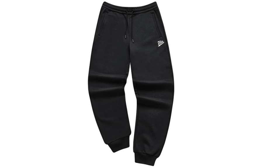 FILA FUSION Knitted Sweatpants Men's Pitch Black