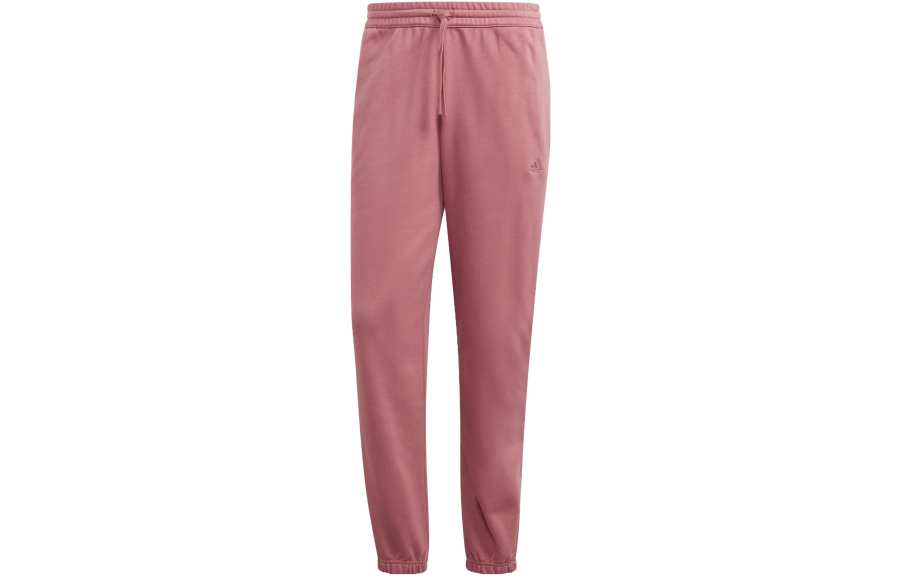 Adidas Adidas Knitted Sweatpants Men's Pink Moderate Cuffed Pants