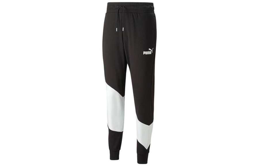 PUMA PUMA POWER Knitted Sweatpants Men's Black