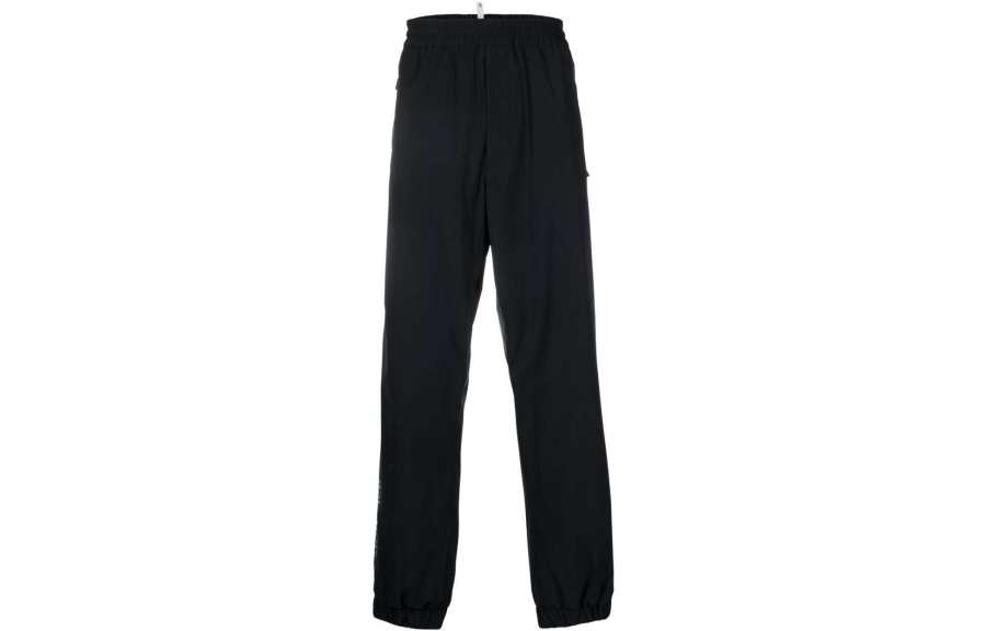 Moncler logo-print straight-leg trousers
