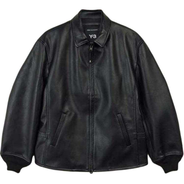 Y-3 Adidas Free Shipping With AdiClub Y-3 Pleather Bomber Jacket