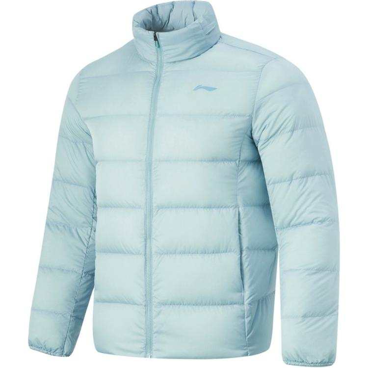 Li-Ning Li Ning Fitness Series Down Jacket Men's Forget Me Not Blue