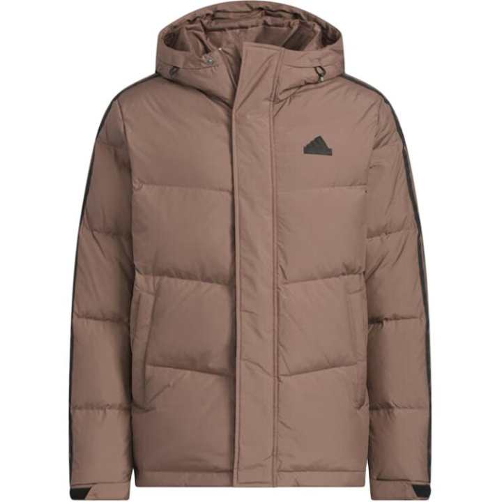 Adidas Adidas Sportlife Down Jacket Unisex Stratum Dark Earthy Brown