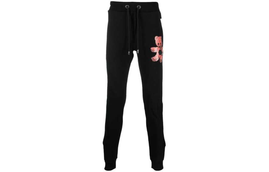 Philipp Plein teddy motif track pants