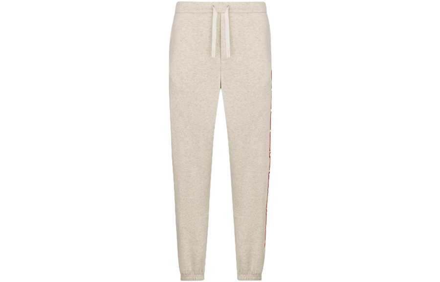 DIOR x Denim Tears SS23 Knitted Sweatpants Men's Ecru