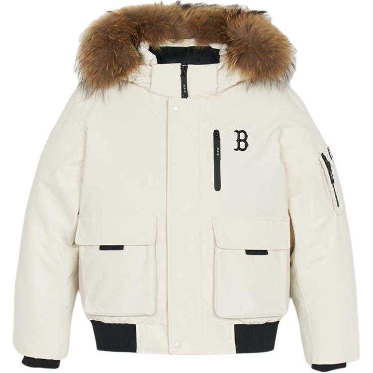 MLB MLB Boston Red Sox FW24 Down Jacket Unisex Dark Cream