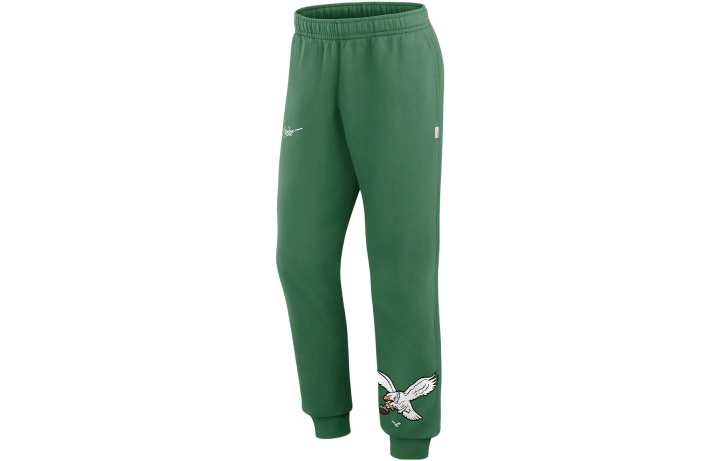 Nike Nike Philadelphia Eagles Logo Crop Knitted Sweatpants Philadelphia Eagles Men's Green