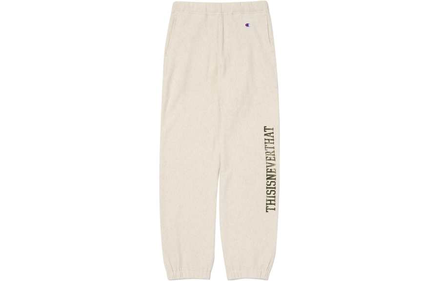 Champion X Thisisneverthat Knitted Sweatpants Unisex Ecru